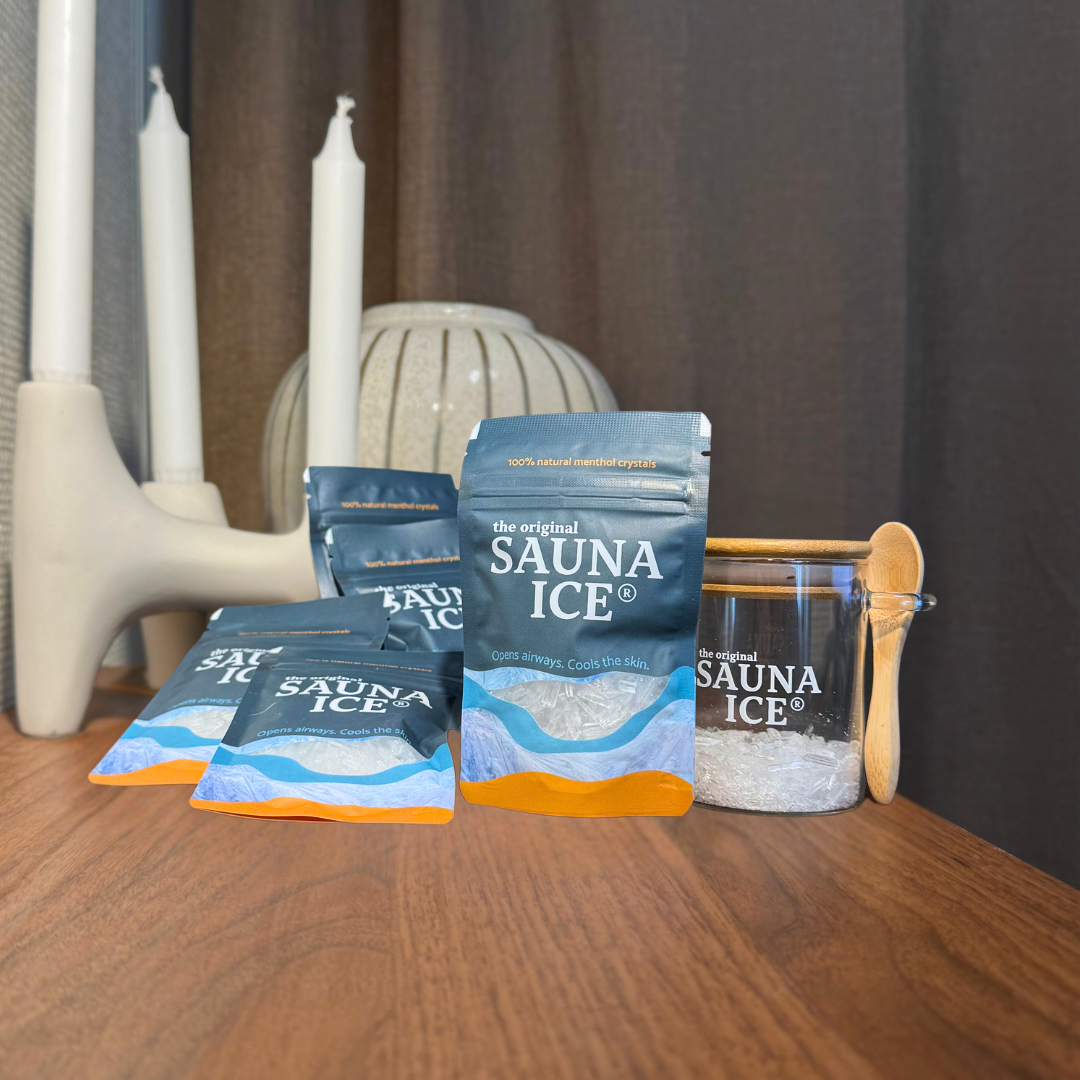 Sauna Ice 5-pakkaus sis. Säilytyspurkki