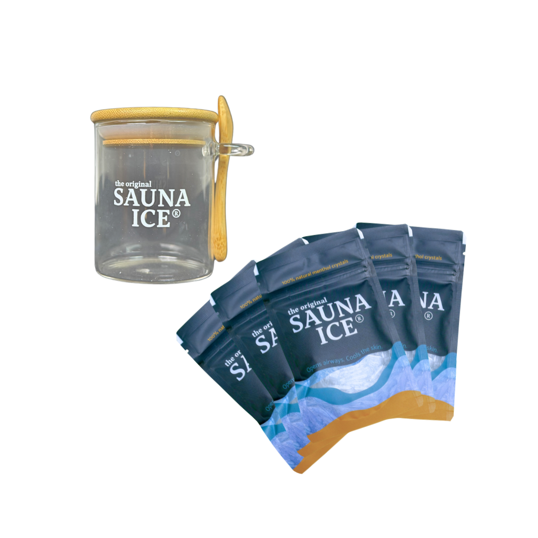 Sauna Ice 5-pack inkl. Förvaringsburk
